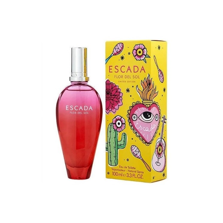 Escada Limited Edition Flor Del Sol Eau de Toilette for Women 100 ml