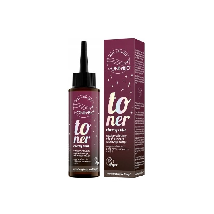 OnlyBio Hair in Balance Cherry Haarwasser – Cola 100 ml