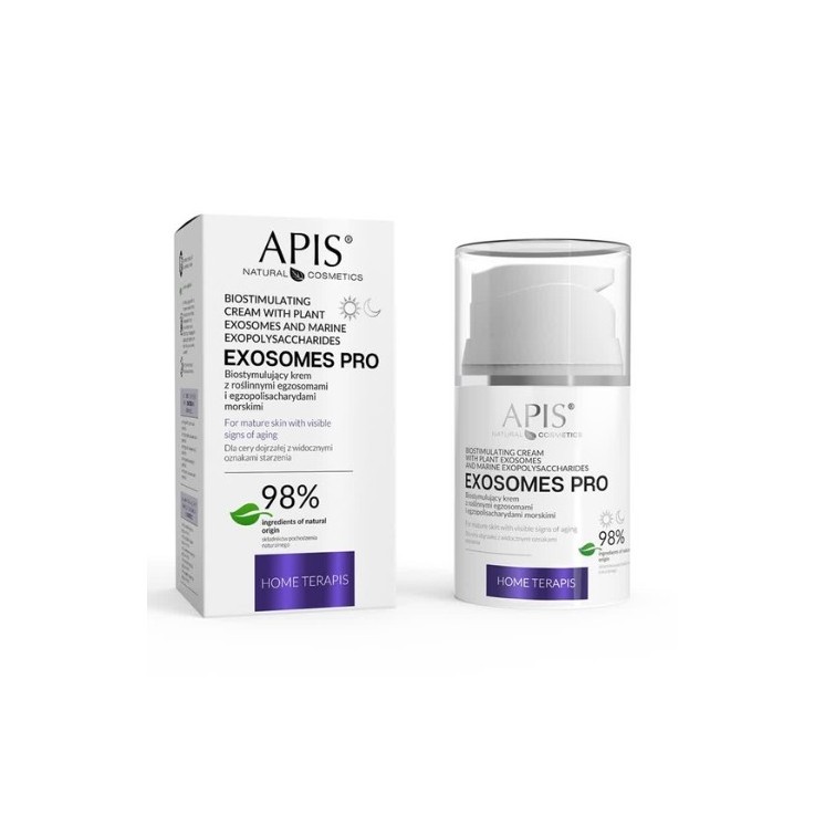Apis Exosomes Pro Home Terapis biostimulierende Gesichtscreme mit pflanzlichen Exosomen 50 ml