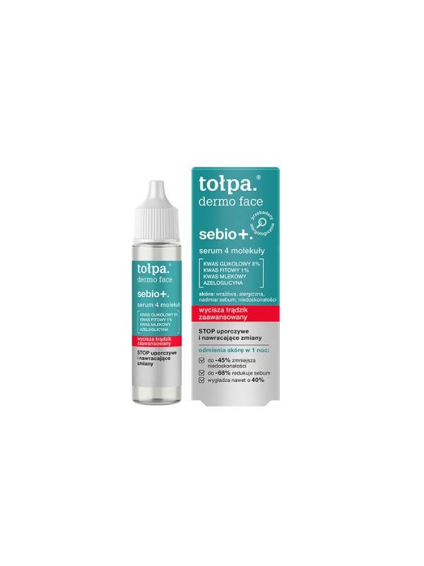 Tołpa Dermo Face Sebio+ Serum 4 molekuły do twarzy 20 ml