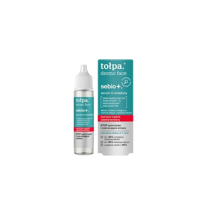 Tołpa Dermo Face Sebio+ Serum 4 molecules for face 20 ml