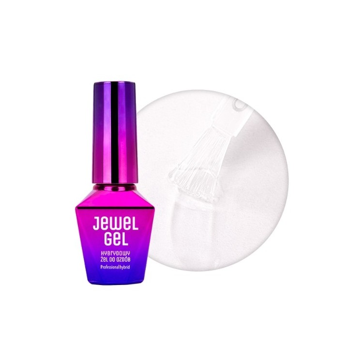 MollyLac Hybrid gel for fixing decorations Jewel Gel 10 g