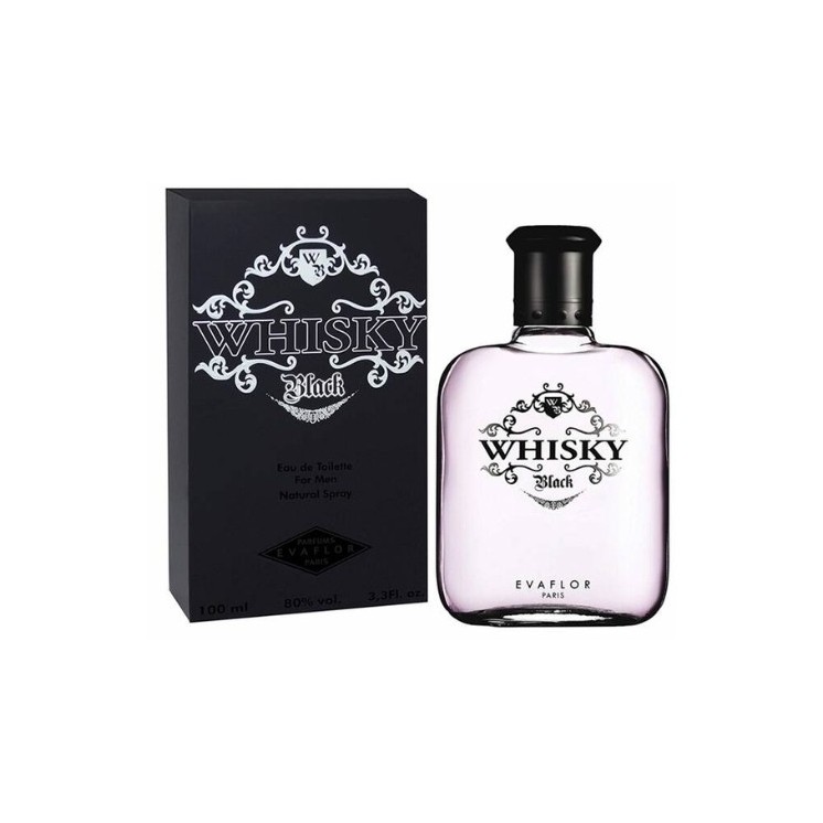 Evaflor Whiskey Man Black Eau de Toilette für Herren 100 ml