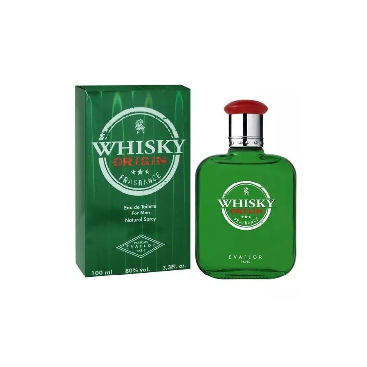 Evaflor Whiskey Orgin Eau de Toilette for Men 100 ml