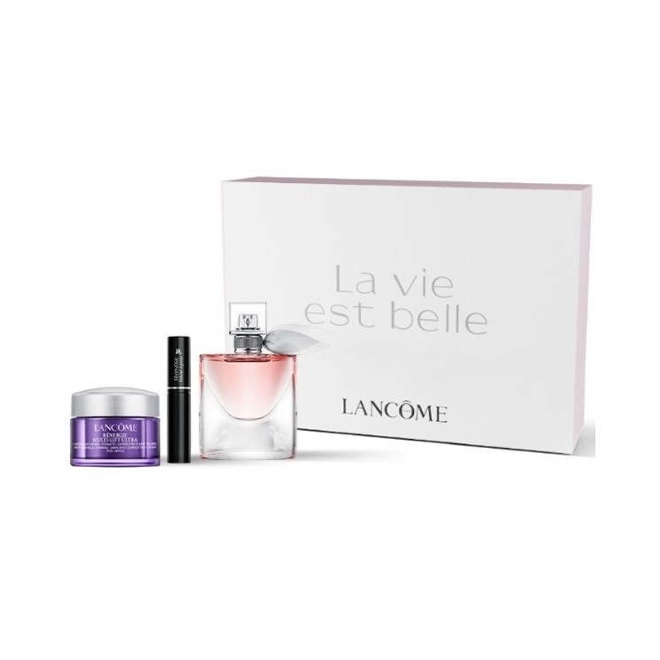 Lancome Set La Vie Est Belle Eau de Parfum spray 50 ml + Renergie Multi Lift Ultra 15 ml + Hypnose Volume A Porter 2 Mascara