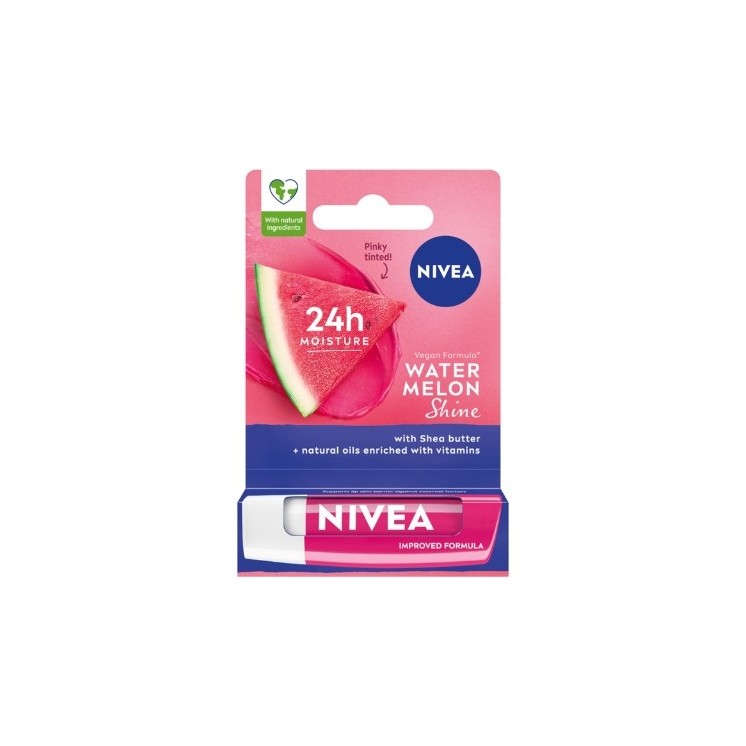 Nivea Watermelon Shine Pflegender Lippenstift 4,8 g