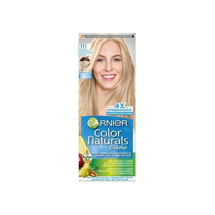 Garnier Color Naturals Hair dye /111/ Light ash blond
