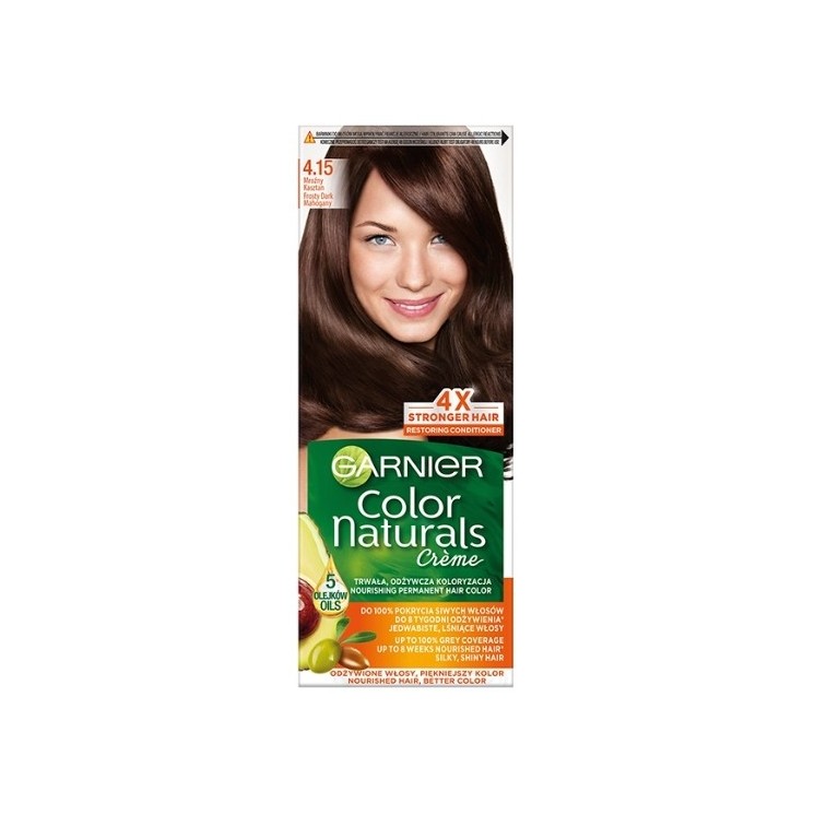 Garnier Color Naturals Haarverf /4.15/ Frosty kastanje