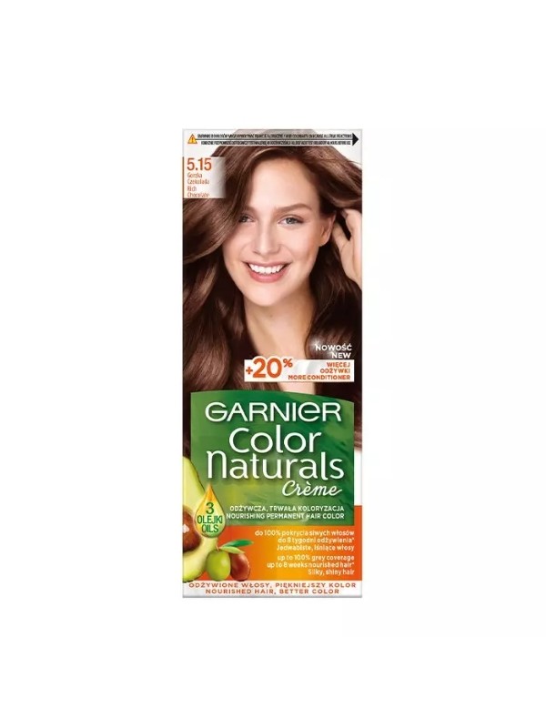 Garnier Color Naturals Farba do włosów /5.15/ Gorzka czekolada