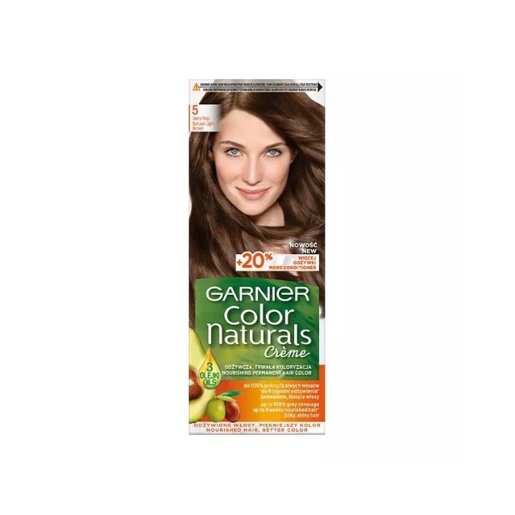 Фарба для волосся Garnier Color Naturals / 5 / Світло-русявий