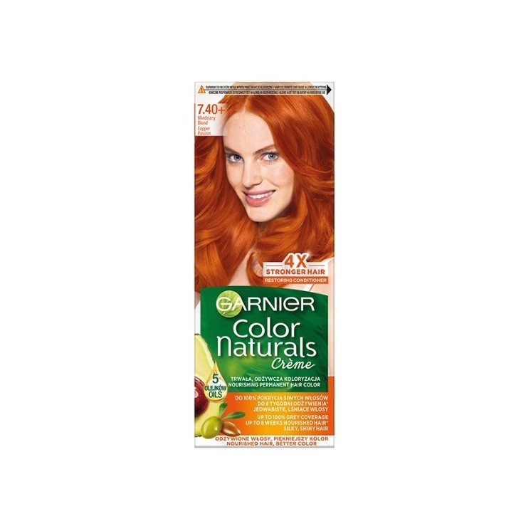 Фарба для волосся Garnier Color Naturals /7.40/ Мідний blond