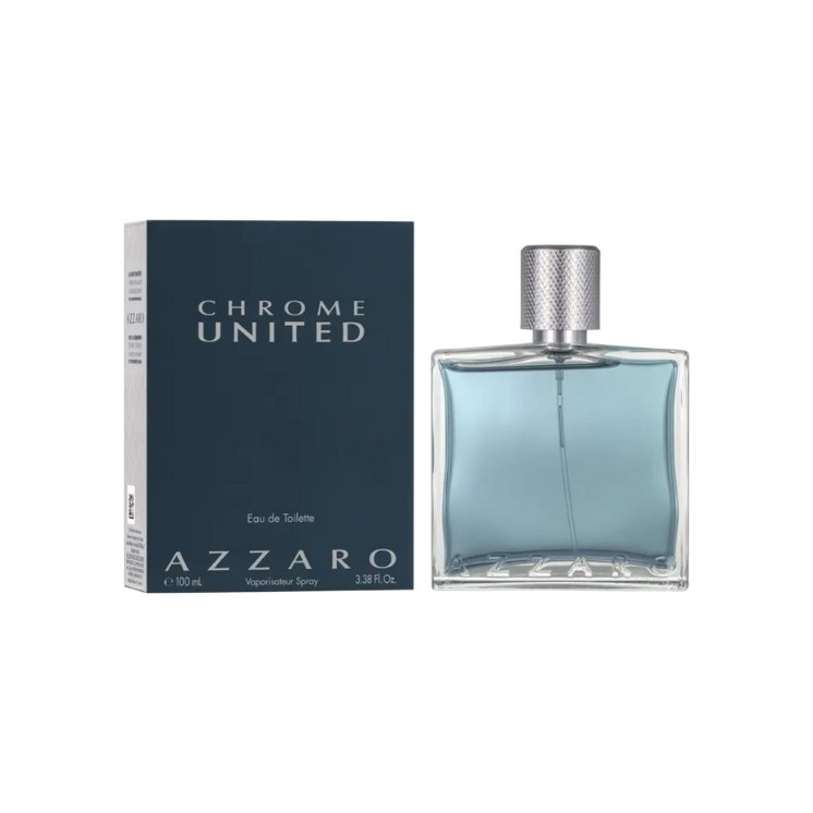 Azzaro Chrome United Eau de Toilette voor Mannen 100 ml