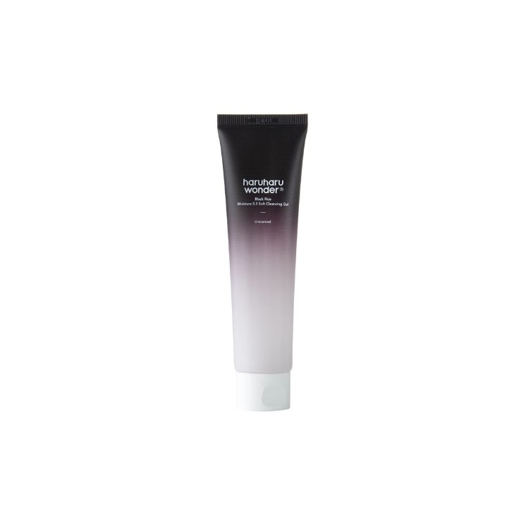 Haruharu Wonder Black Rice Moisture 5 Soft Cleansing Gel Gesichtsgel mit Reisferment 100 ml