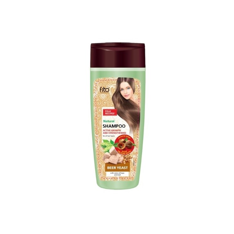 Fitocosmetics Shampoo voor alle haartypes Biergist 270 ml