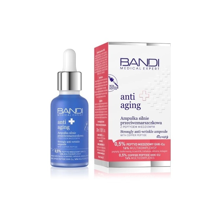 Bandi Medical Expert ANTI AGING Strong anti-wrinkle ampoule with copper peptide 30 ml
