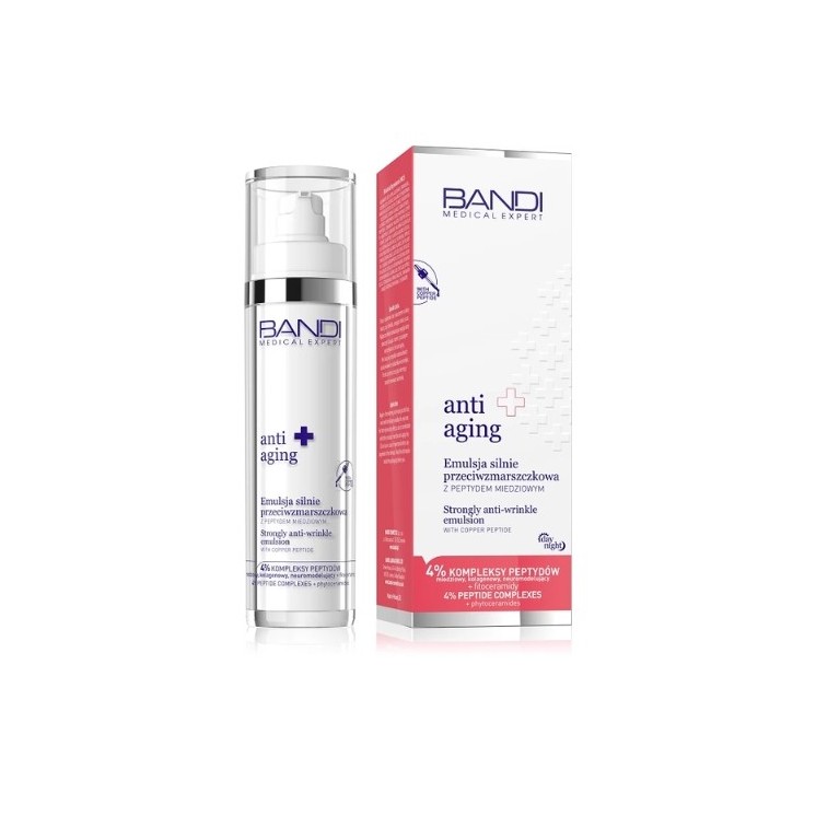 Bandi Medical Expert ANTI-ÂGE Émulsion anti-rides puissante au peptide de cuivre 50 ml
