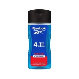 Reebok Man Move Your Spirit 4 in 1 Shower Gel 250 ml