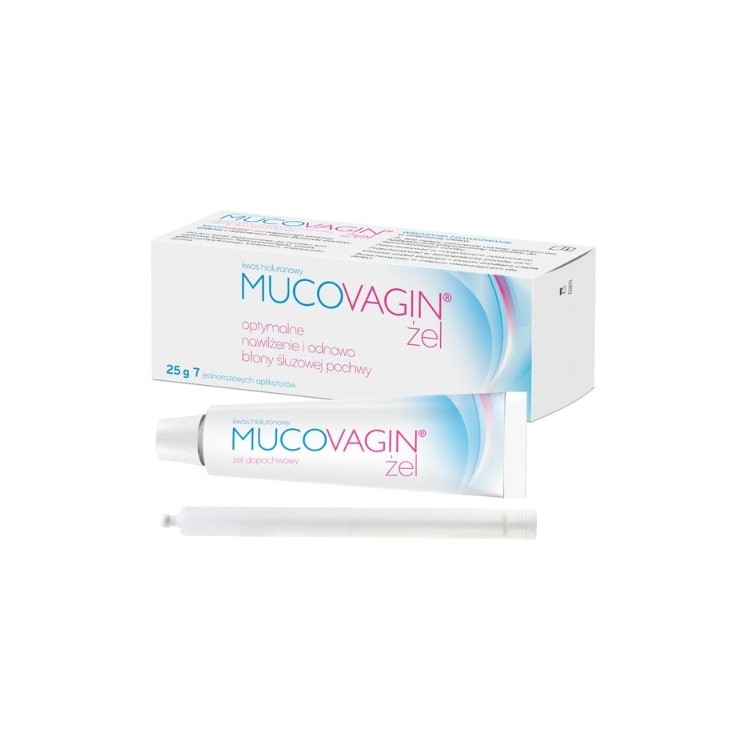 Mucovagin Vaginal Gel 25g + 7 Applicators