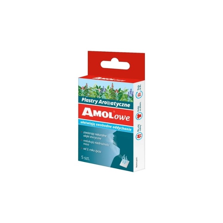 Amolowe Aromapflaster 5 Stück