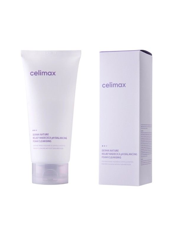 Celimax Derma Nature Relief Madecicia pH Balancing Foam Cleansing Myjąca pianka do Twarzy 150 ml