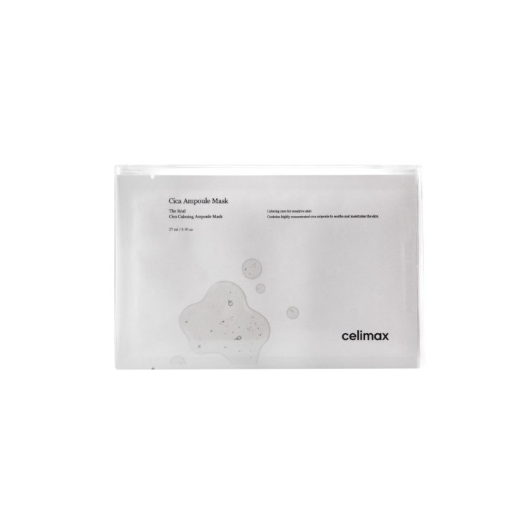 Celimax The Real Cica Calming Mask Bladmasker met Centella Centella-extract 5 x 27 ml
