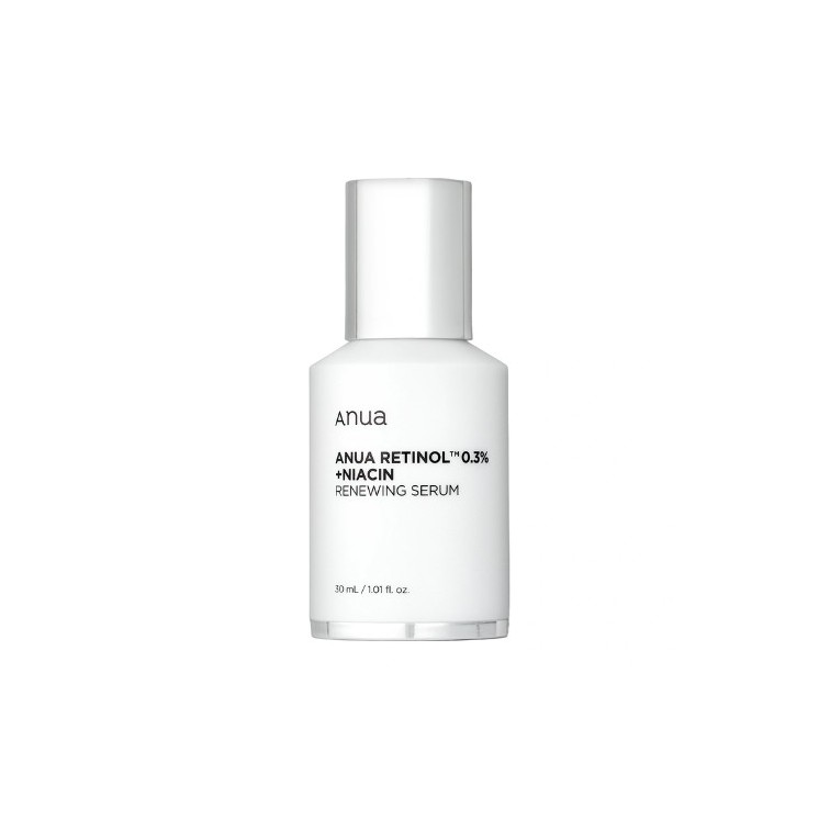 Anua Nano Retinol 0,3% + Niacine Renewing Serum Gladmakend en verhelderend serum met Retinol 30 ml