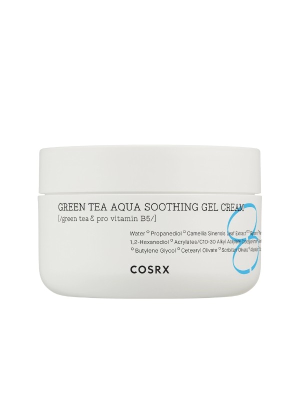 COSRX Hydrium Green Tea Aqua Soothing Gel Cream Łagodzący Krem z Wyciągiem z Zielonej Herbaty 50 ml