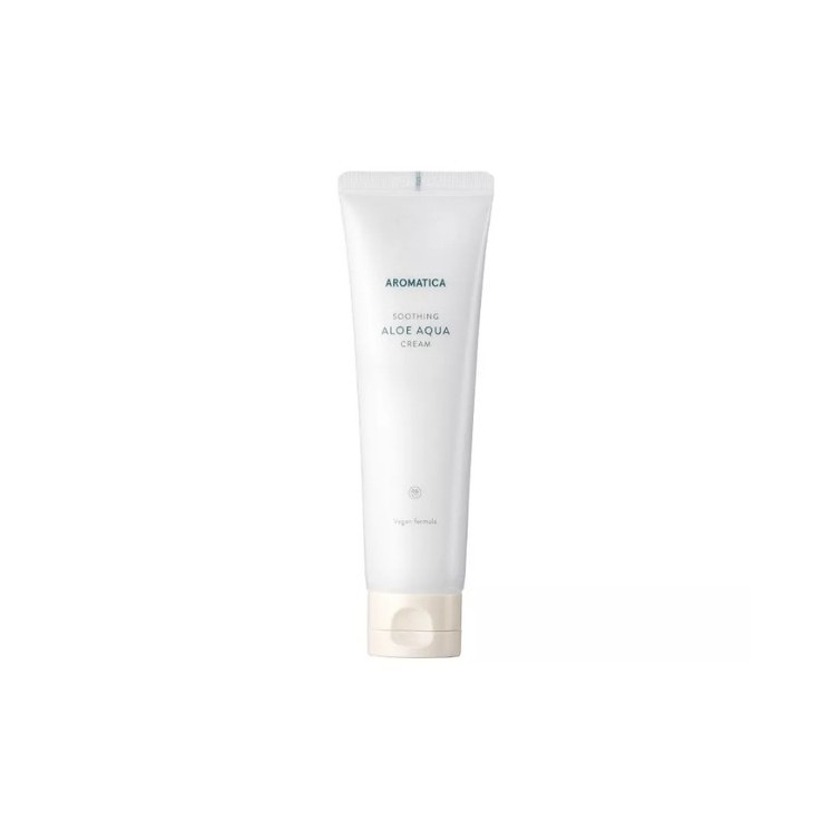 Aromatica Kalmerende Aloe Aqua Cream Natuurlijke vochtinbrengende gezichts- en lichaamscrème met aloë 150 g