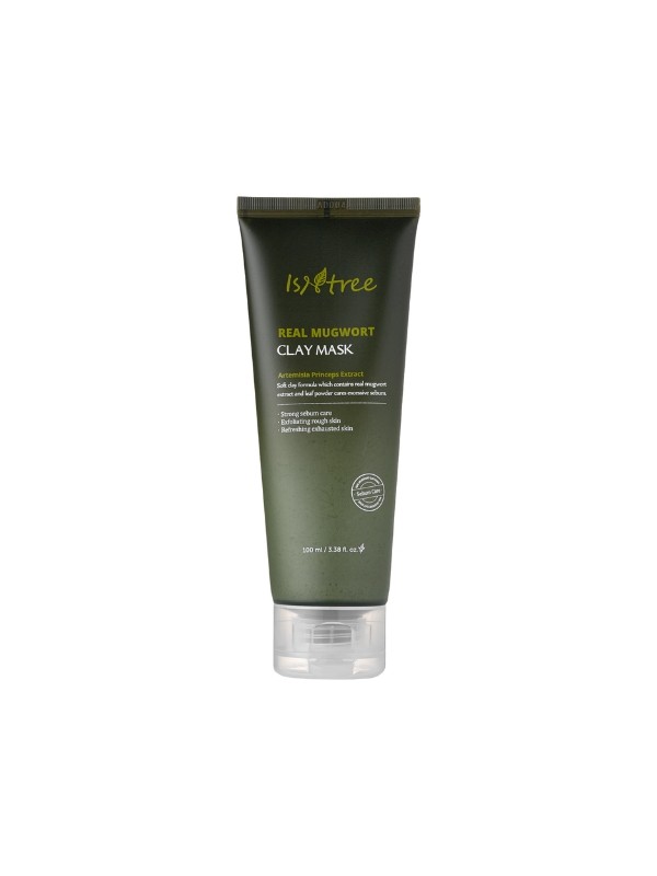 Isntree Real Mugwort Calming Clay Mask Maska Glinkowa z Bylicą 100 ml