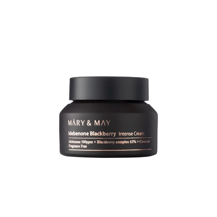 Mary&May Idebenone Blackberry Intense Cream Anti-Falten-Creme mit Idebenone 70 g