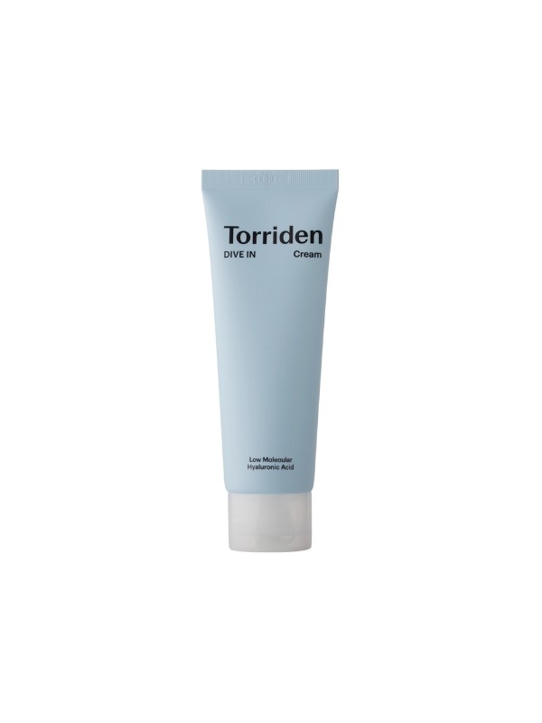 Torriden Dive-In Low Molecule Hyaluronic Acid Cream Krem Nawilżający z Niskocząsteczkowym Kwasem Hialuronowym i Ceramidami 80 ml