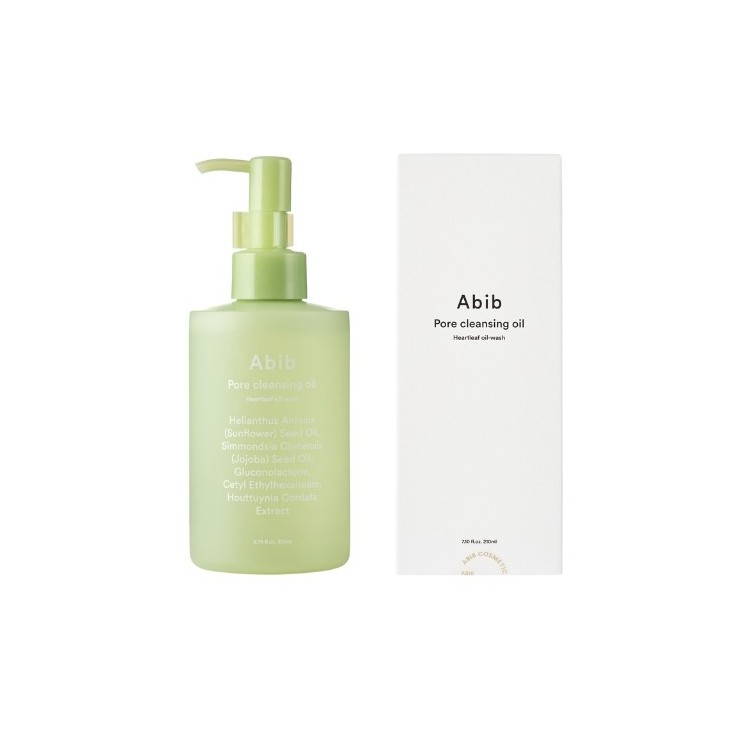 Abib Pore Cleansing Oil Heartleaf Oil-Wash Make-up Removal Oil Reducing Sebum 200 мл