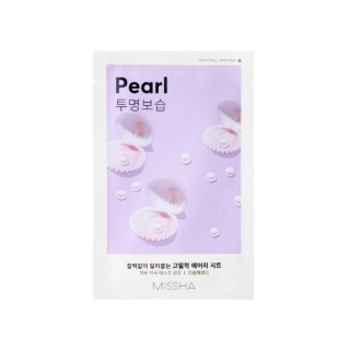 Missha Airy Fit Sheet Mask Pearl Verhelderend Sheet Mask 19 gr