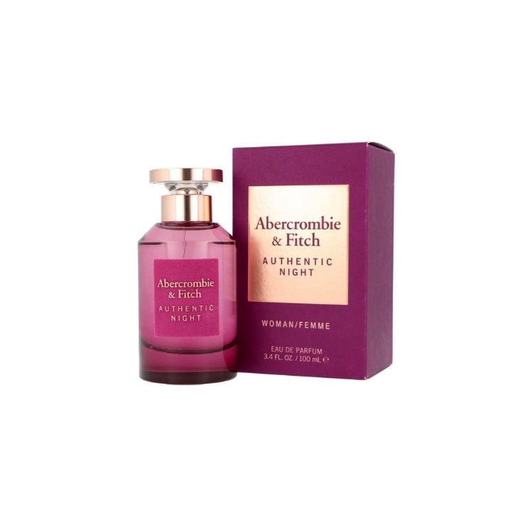 Abercrombie & Fitch Authentic Night Woman Eau de Parfum für Damen 100 ml