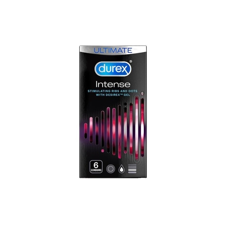 Durex Intens Geriffelte Kondome 6 Stück