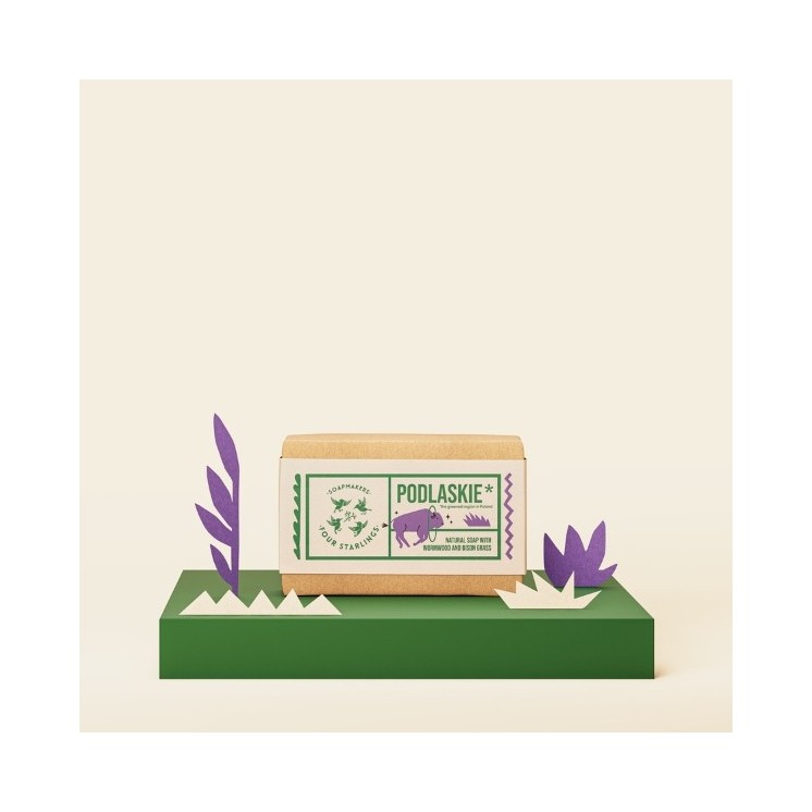 Натуральне мило Mydlarnia Cztery Szpaki Podlaskie 110 г