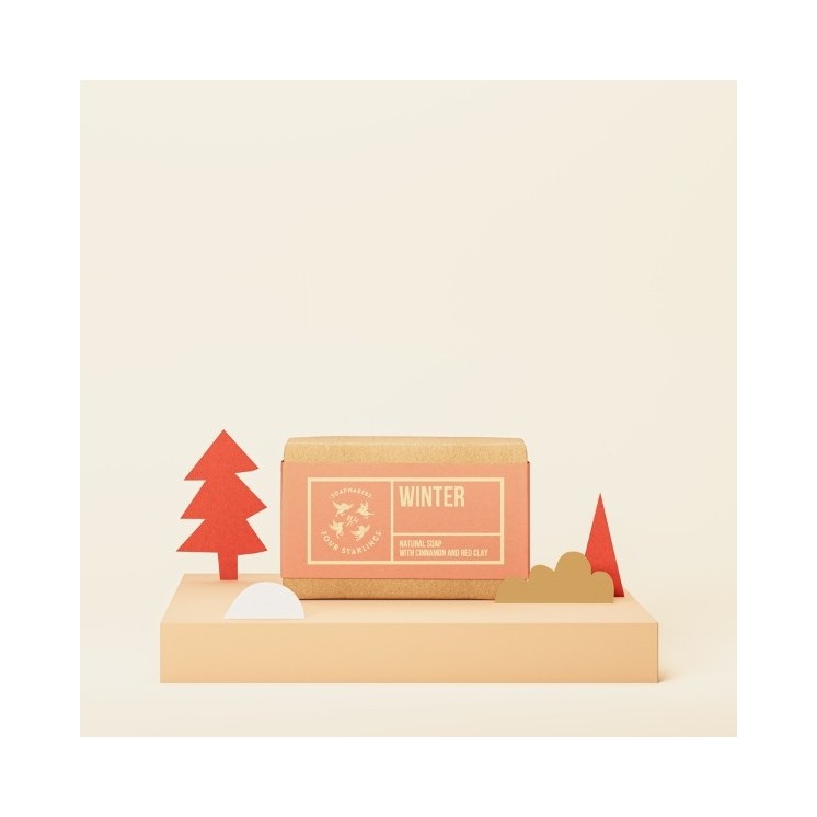 Mydlarnia Cztery Szpaki Winter natuurlijk zeepstuk 110 G