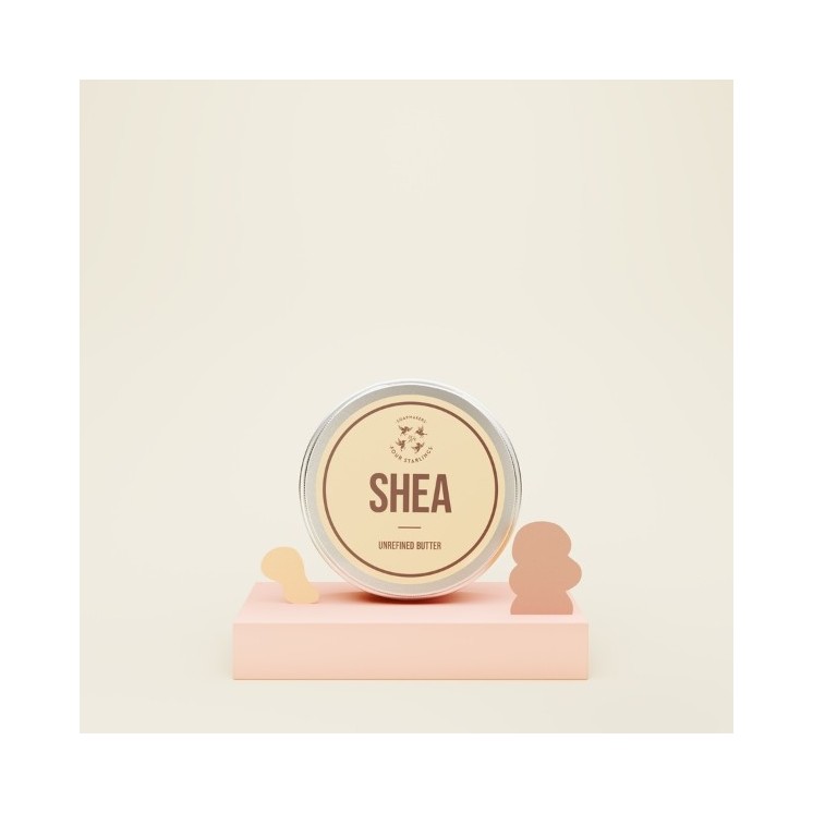 Mydlarnia Cztery Szpaki Sheabutter, unraffiniert, 150 ml