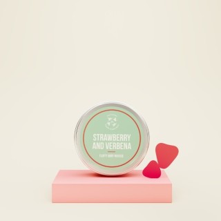 Mydlarnia Cztery Szpaki Fluffy bodymousse Aardbei en Verbena 150 ml