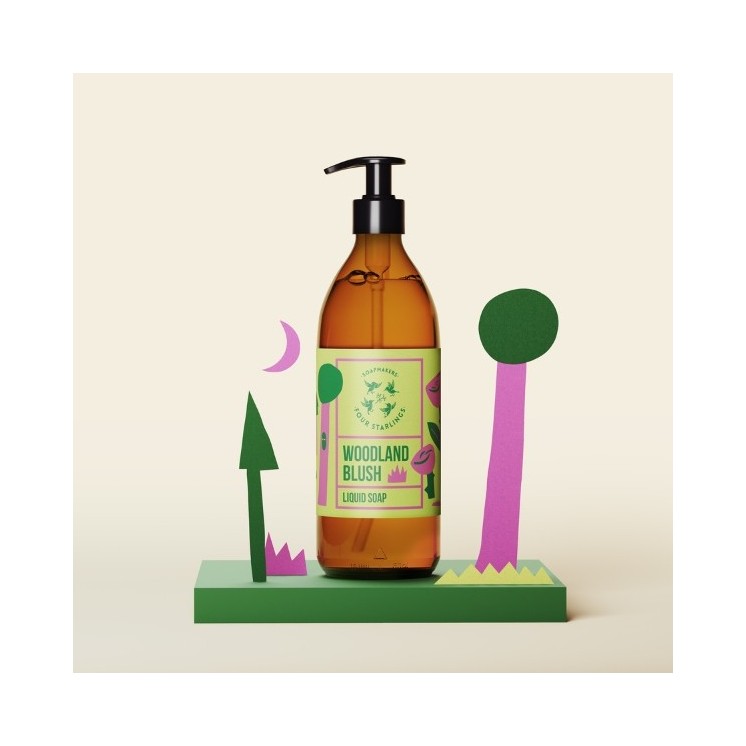 Mydlarnia Cztery Szpaki Leśna Róża natuurlijke vloeibare zeep 500 ml