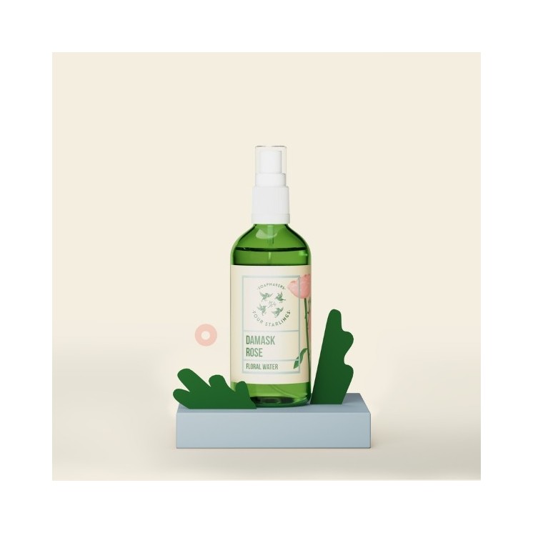 Mydlarnia Cztery Szpaki Damask rozenhydrolaat 100 ml