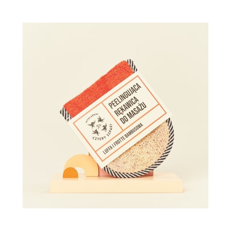 Mydlarnia Cztery Szpaki Peeling massage glove