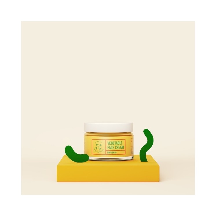 Mydlarnia Cztery Szpaki живильний рослинний крем для обличчя 50 мл