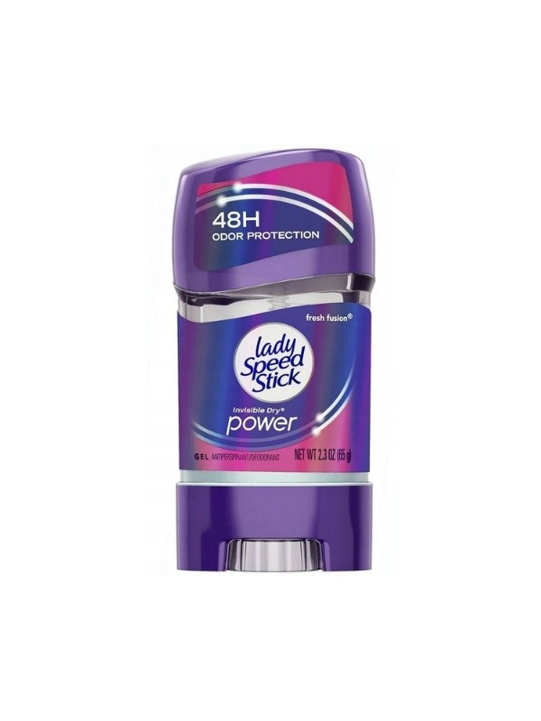 Lady Speed Stick Invisible Dry Antyperspirant w żelu Fresh Fusion 65 g