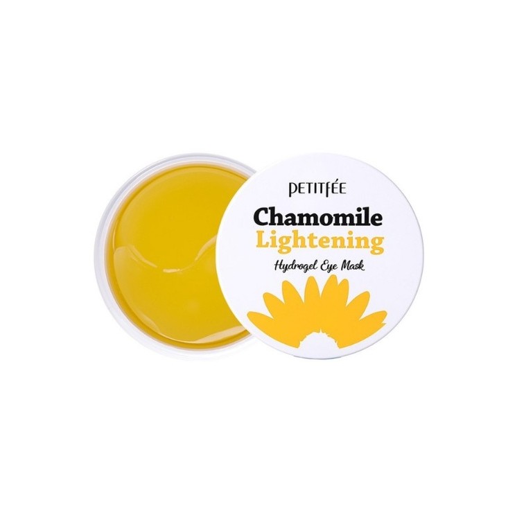 Petitfee Illuminating hydro gel eye patches with chamomile extract 60 pcs.