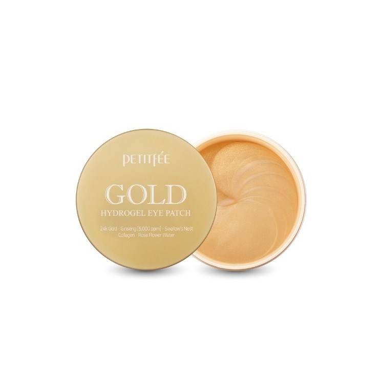 Patchs contour des yeux hydratants et illuminateurs en gel hydro Petitfee 60 pièces)