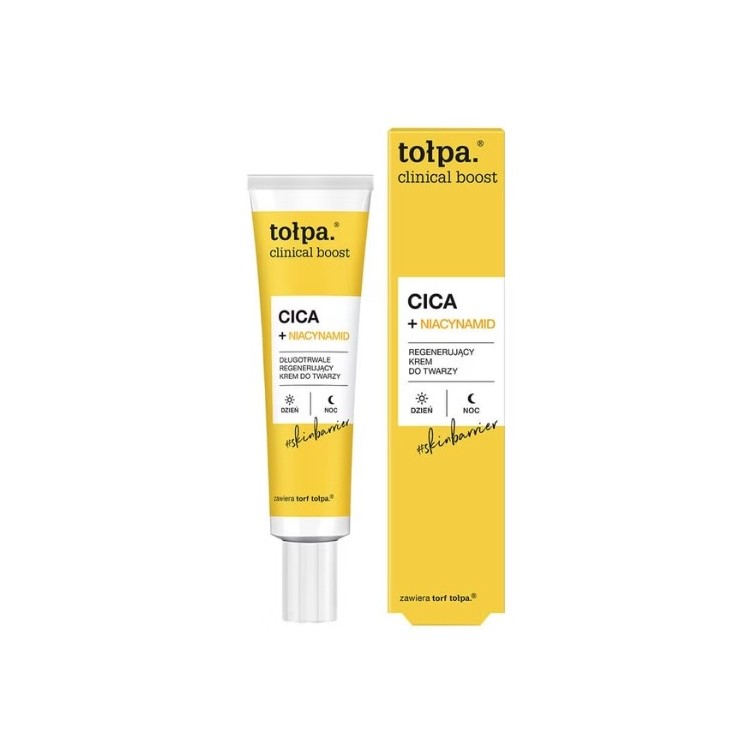 Tołpa Clinical Boost Regenerating Face Cream CICA and Niacinamide 40 ml