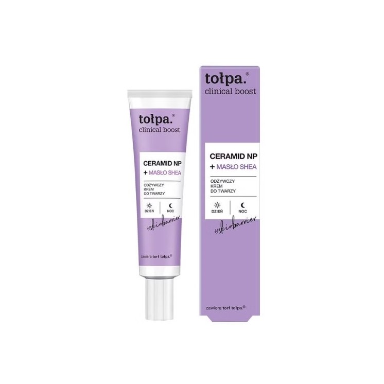 Tołpa Clinical Boost Voedende Gezichtscrème Ceramide NP en Sheaboter 40 ml