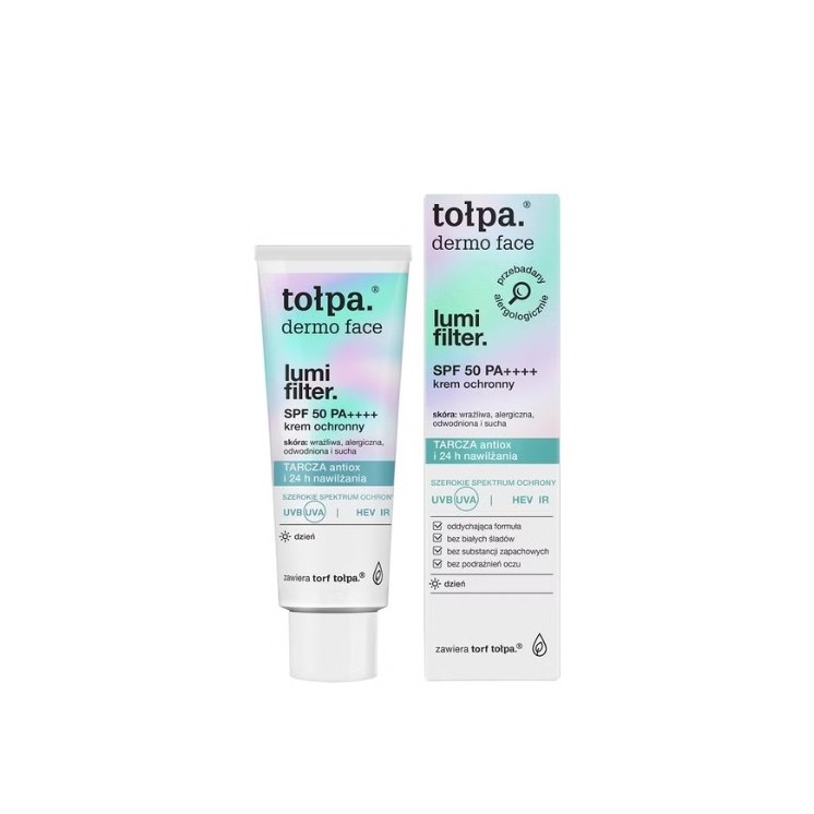 Tołpa Dermo face Lumi Filter Schutzcreme SPF 50 PA++++ 40 ml