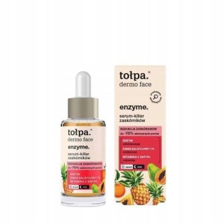 Ензимна Serum для обличчя Tołpa Dermo + засіб від чорних крапок 30 мл